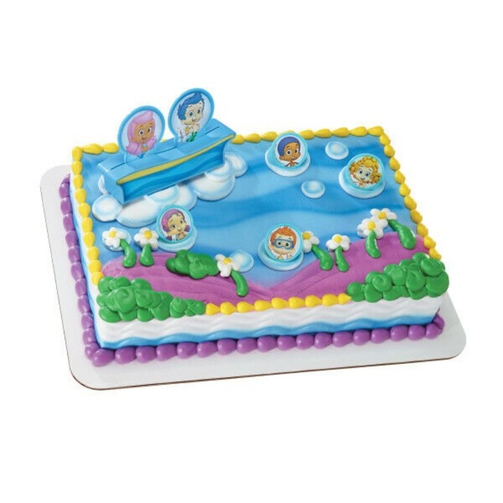 Bubble Guppies Gang DecoPac Cake Topper Set Decoration 17791 Birthday